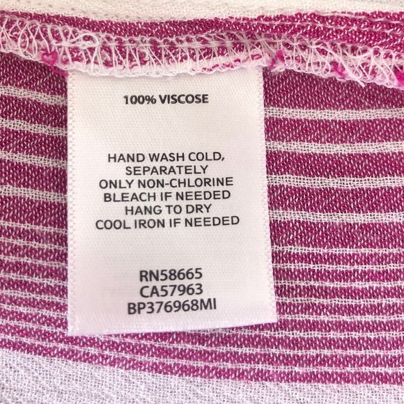 Nordstrom/BP Pink Striped Blouse -Size Medium - Picture 6 of 6